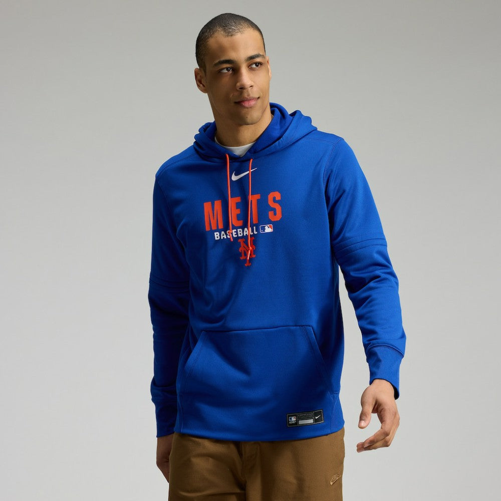 New York Mets Nike Authentic Collection Therma-FIT Hoodie - MLB
