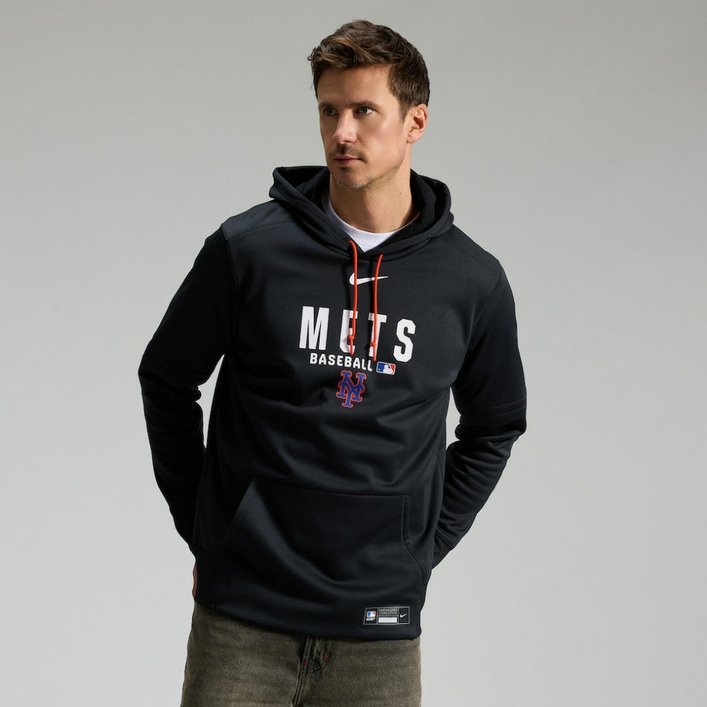 New York Mets Nike Authentic Collection Therma-FIT Hoodie - MLB