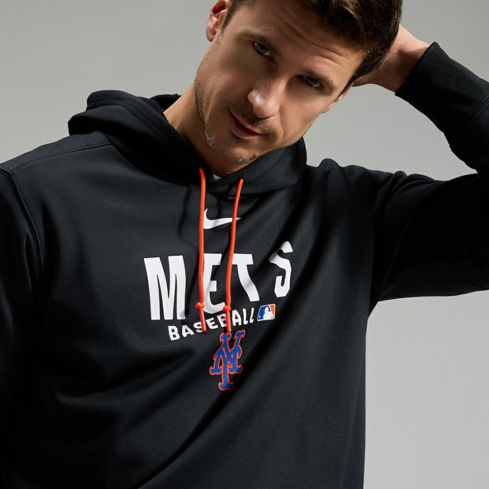New York Mets Nike Authentic Collection Therma-FIT Hoodie - MLB