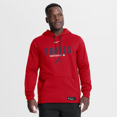 Atlanta Braves Nike Authentic Collection Therma-FIT Hoodie - MLB