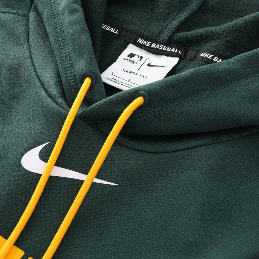 Athletics Nike Authentic Collection Therma-FIT Hoodie - MLB