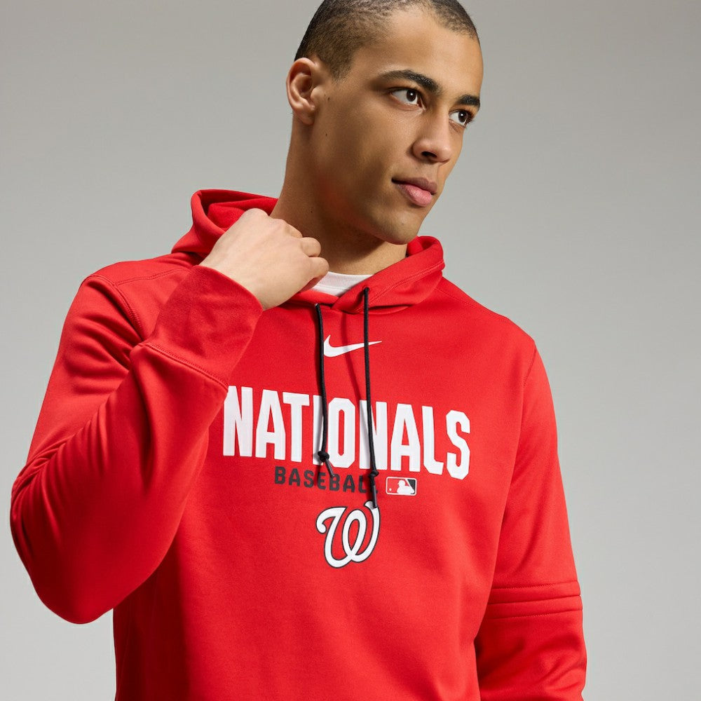 Washington Nationals Nike Authentic Collection Therma-FIT Hoodie - MLB