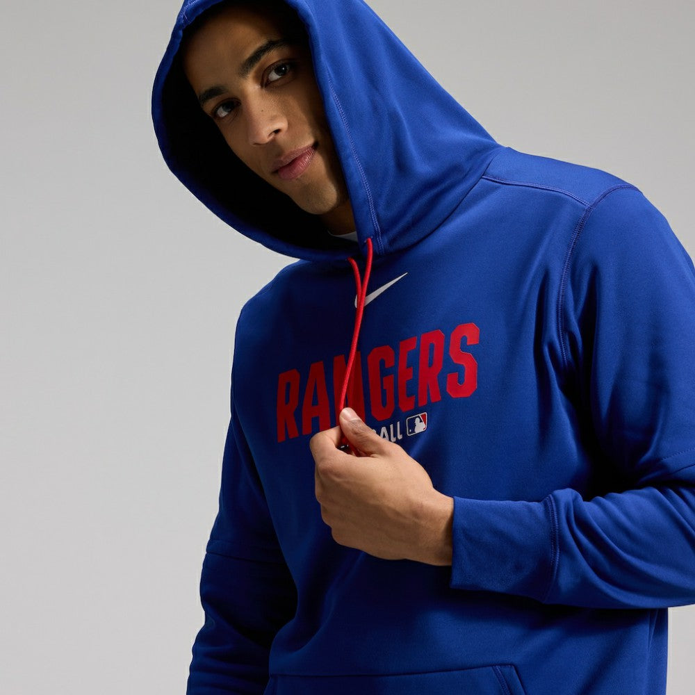 Texas Rangers Nike Authentic Collection Therma-FIT Hoodie - MLB