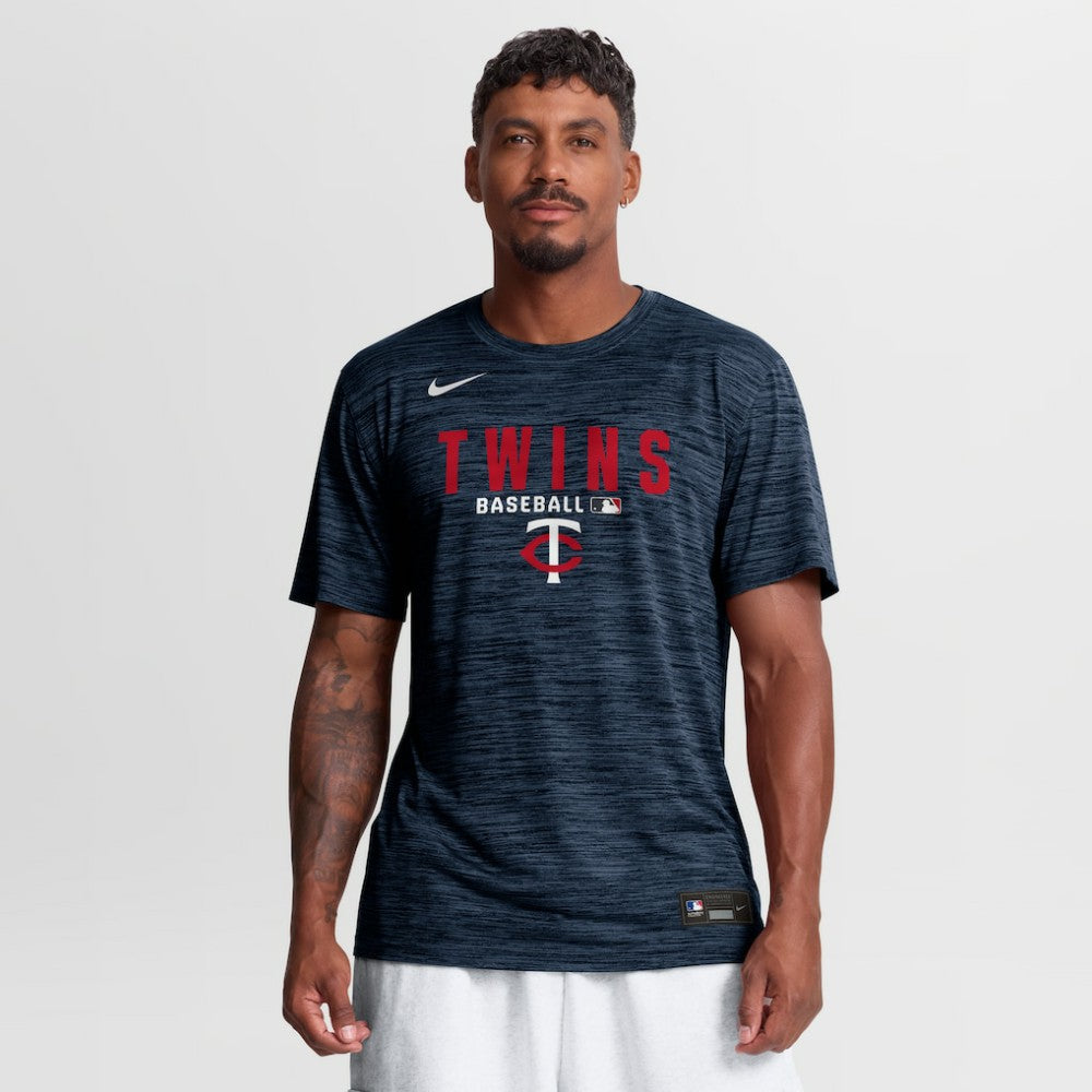 Minnesota Twins Nike Authentic Collection Velocity Dri-FIT T-Shirt - MLB