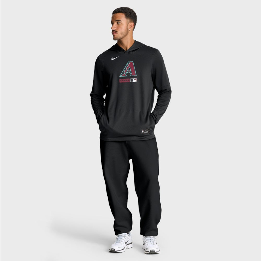 Arizona Diamondbacks Nike Authentic Collection Dri-FIT Long Sleeve Hooded T-Shirt - MLB