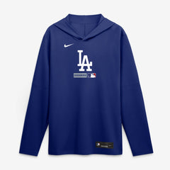 Los Angeles Dodgers Nike Authentic Collection Dri-FIT Long Sleeve Hooded T-Shirt - MLB