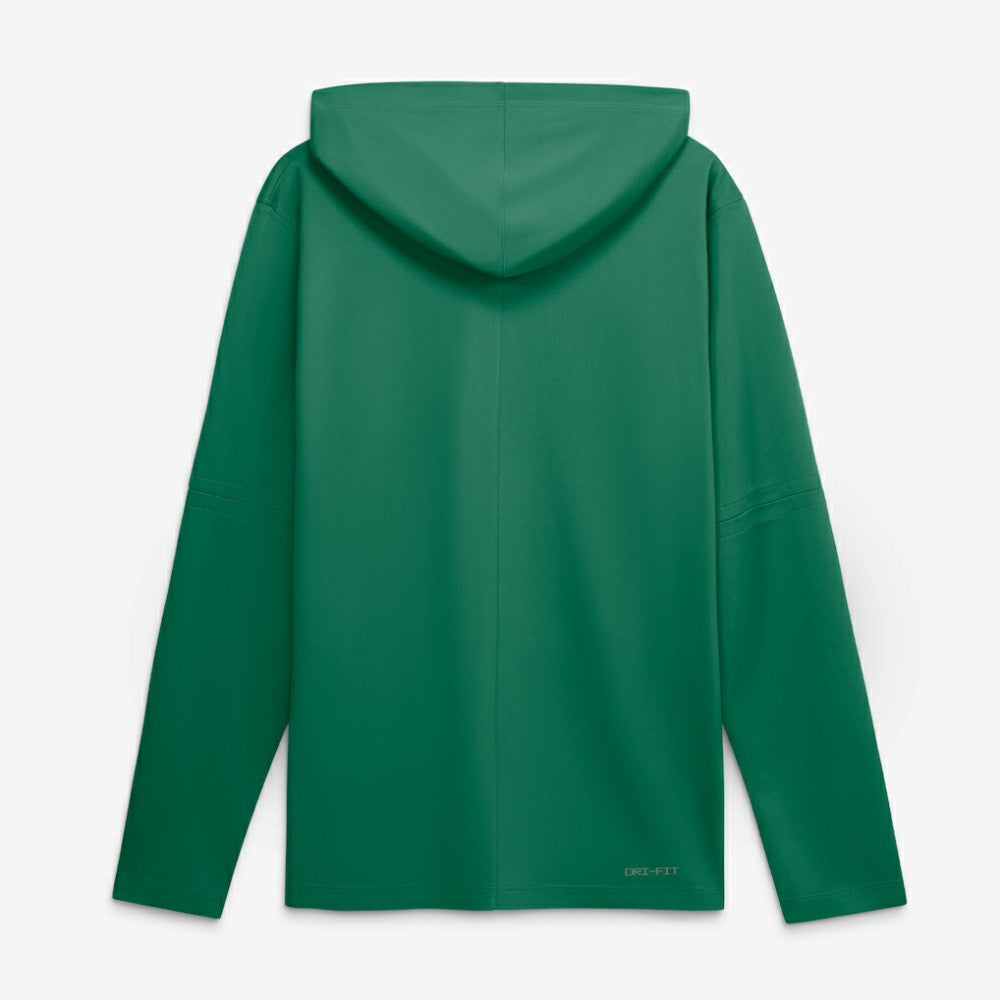 Athletics Nike Authentic Collection Dri-FIT Long Sleeve Hooded T-Shirt - MLB