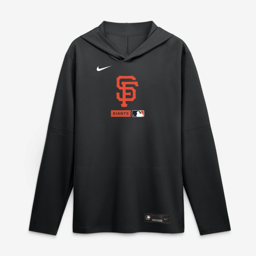 San Francisco Giants Nike Authentic Collection Dri-FIT Long Sleeve Hooded T-Shirt - MLB
