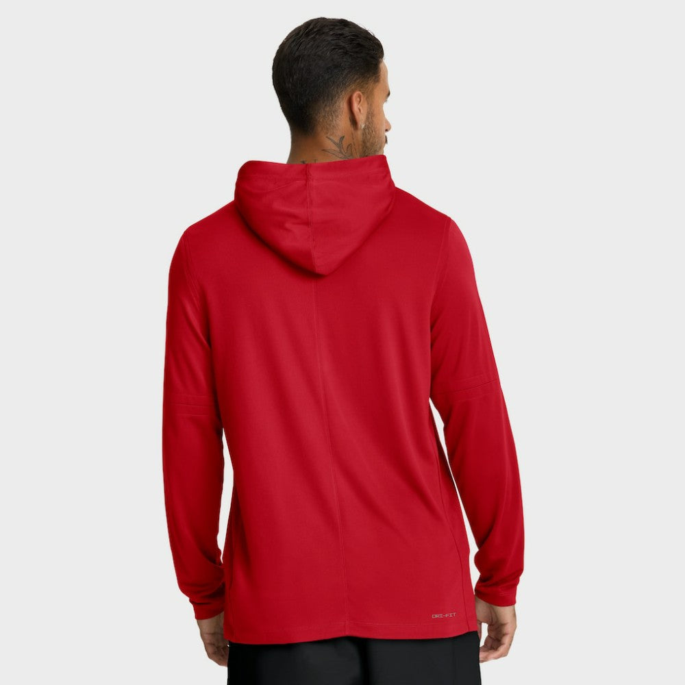 Philadelphia Phillies Nike Authentic Collection Dri-FIT Long Sleeve Hooded T-Shirt - MLB