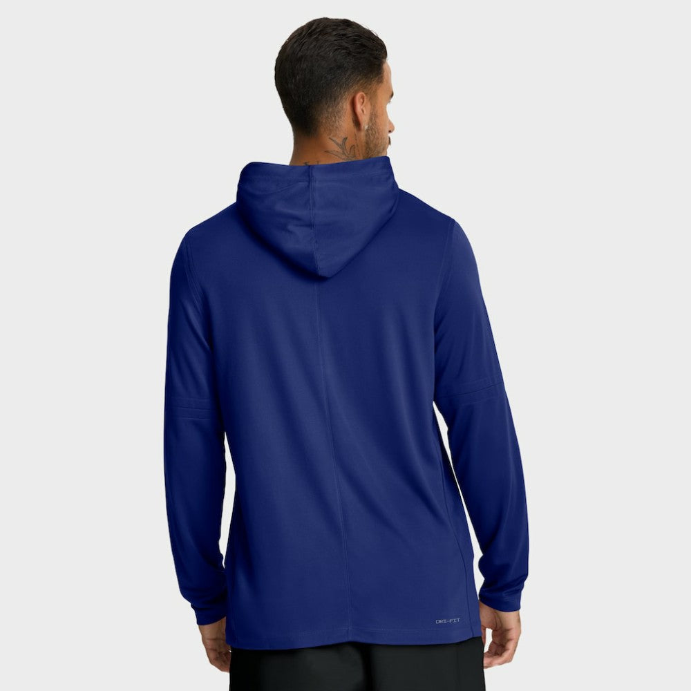 Texas Rangers Nike Authentic Collection Dri-FIT Long Sleeve Hooded T-Shirt - MLB