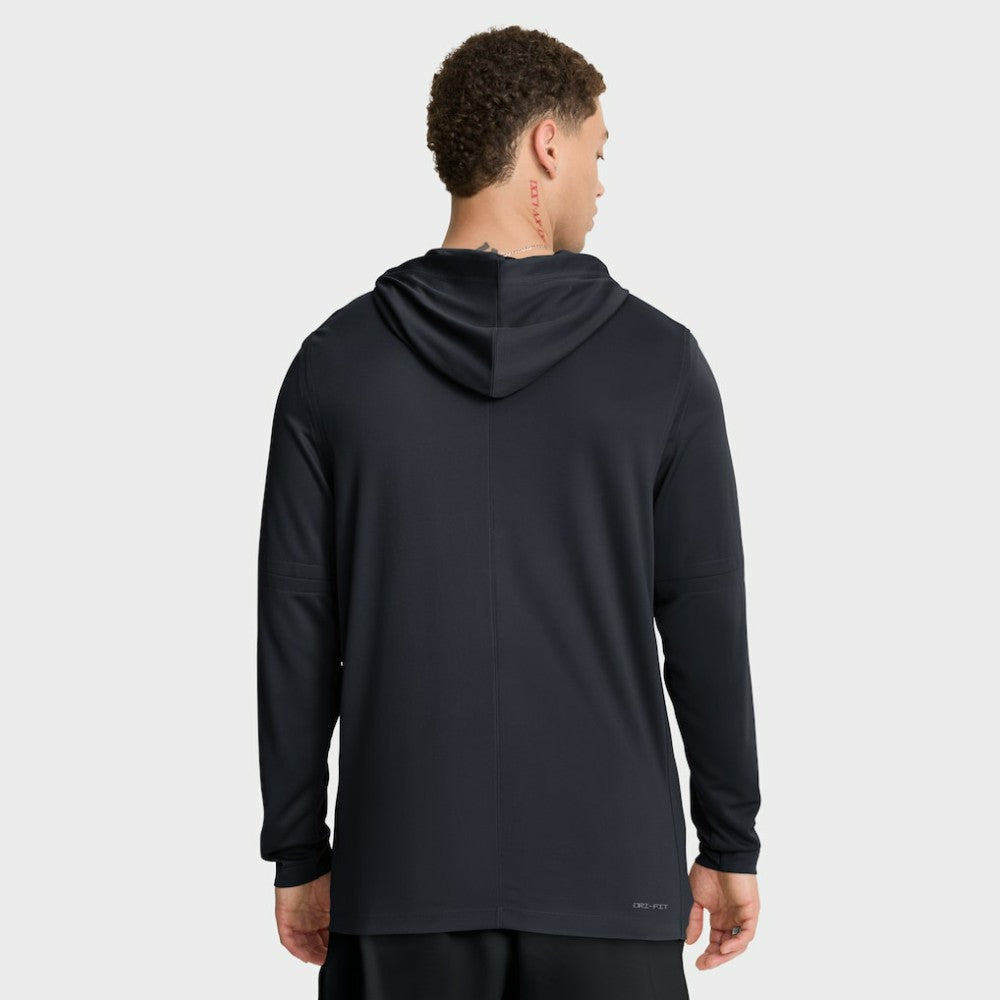New York Yankees Nike Authentic Collection Dri-FIT Long Sleeve Hooded T-Shirt - MLB