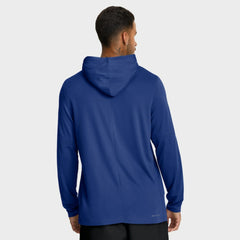 New York Mets Nike Authentic Collection Dri-FIT Long Sleeve Hooded T-Shirt - MLB