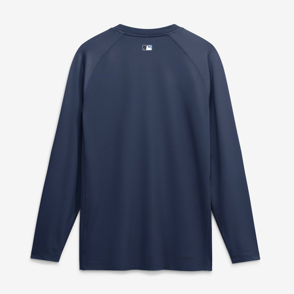 Tampa Bay Rays Nike Authentic Collection Game Time Raglan Long Sleeve T-Shirt - MLB