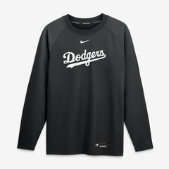 Los Angeles Dodgers Nike Authentic Collection Game Time Raglan Long Sleeve T-Shirt - MLB