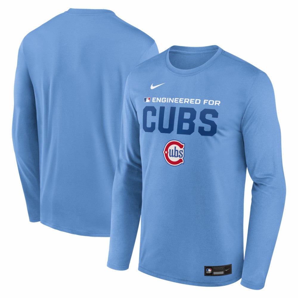 Chicago Cubs Nike Authentic Collection Legend Dri-FIT Long Sleeve T-Shirt - MLB