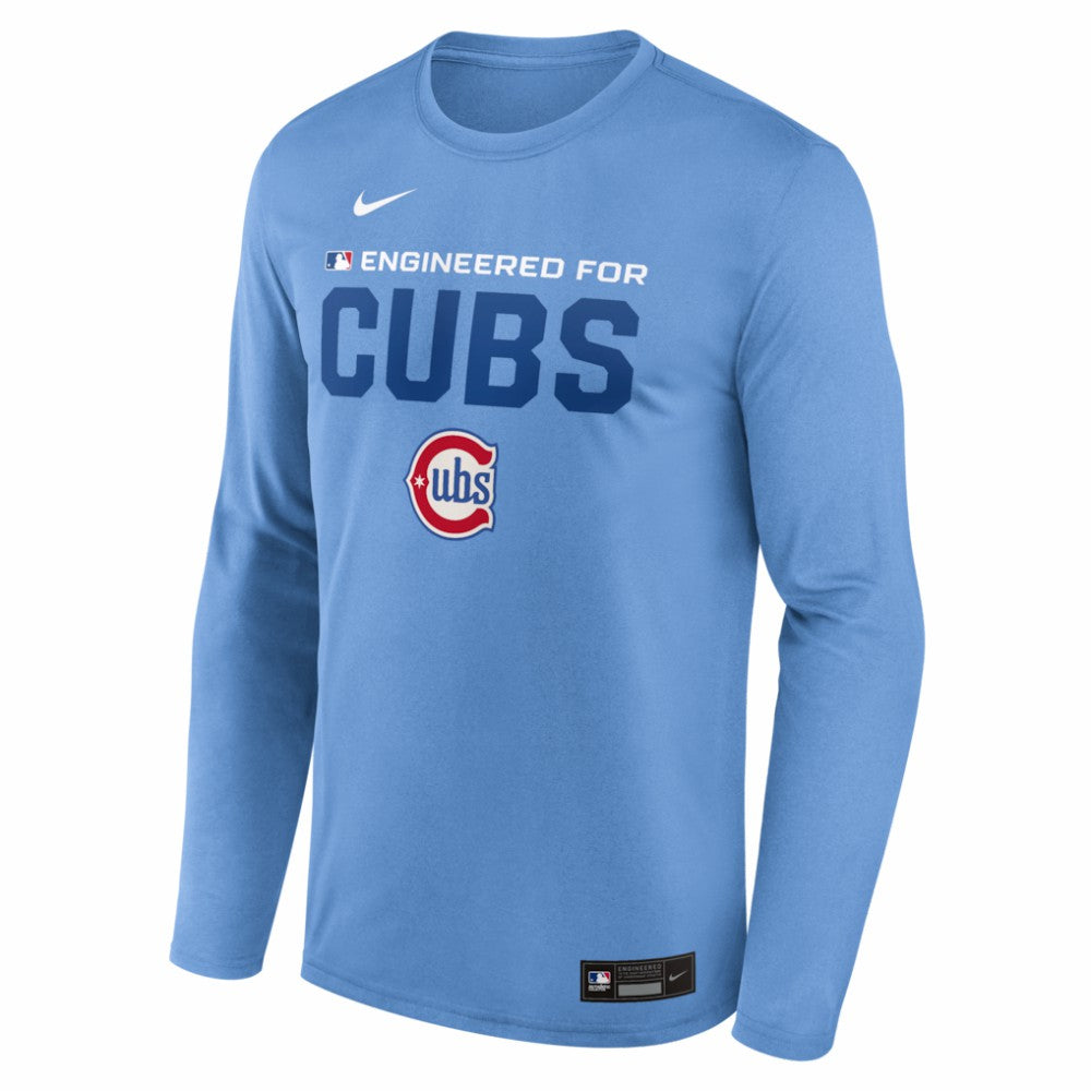 Chicago Cubs Nike Authentic Collection Legend Dri-FIT Long Sleeve T-Shirt - MLB