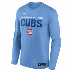 Chicago Cubs Nike Authentic Collection Legend Dri-FIT Long Sleeve T-Shirt - MLB