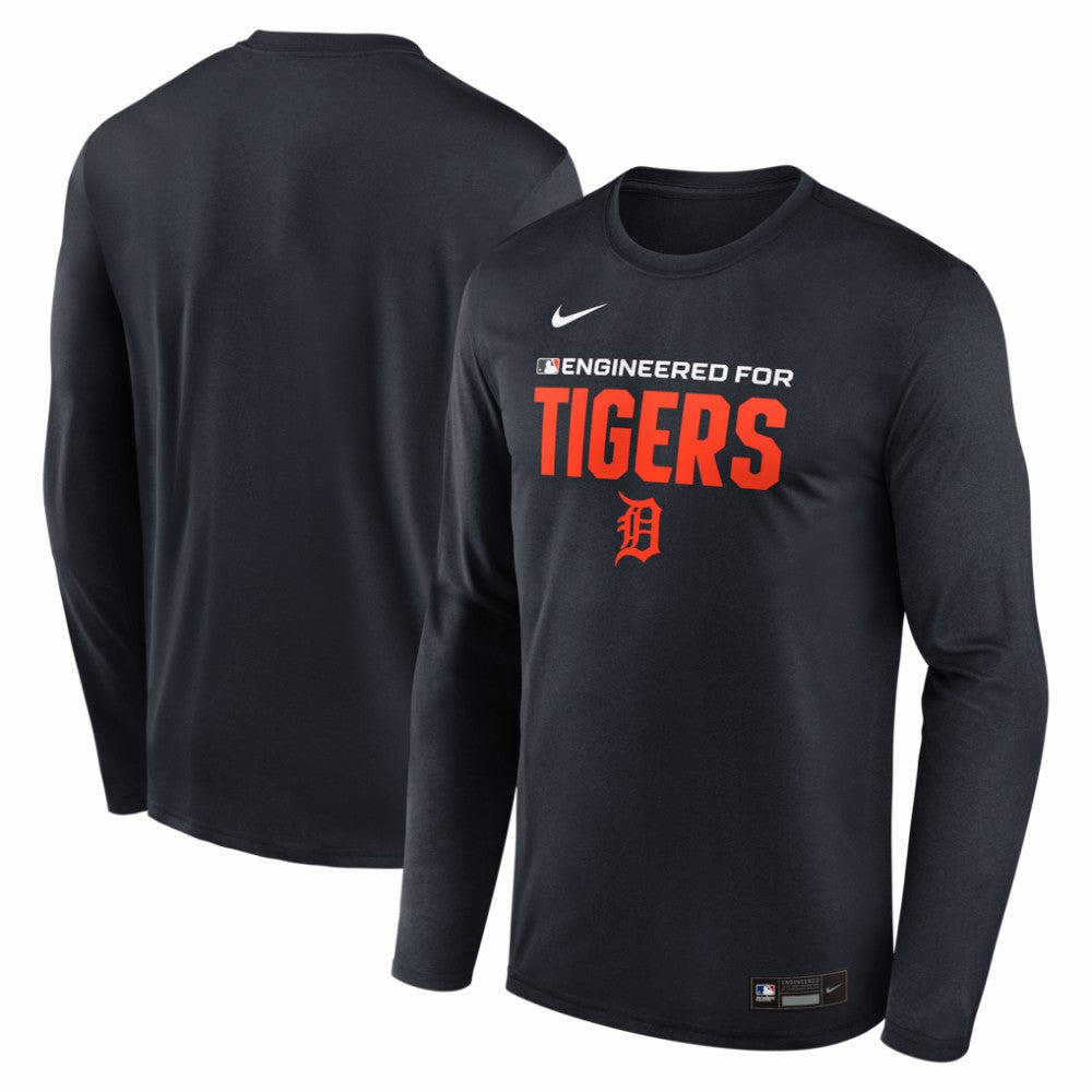 Detroit Tigers Nike Authentic Collection Legend Dri-FIT Long Sleeve T-Shirt - MLB