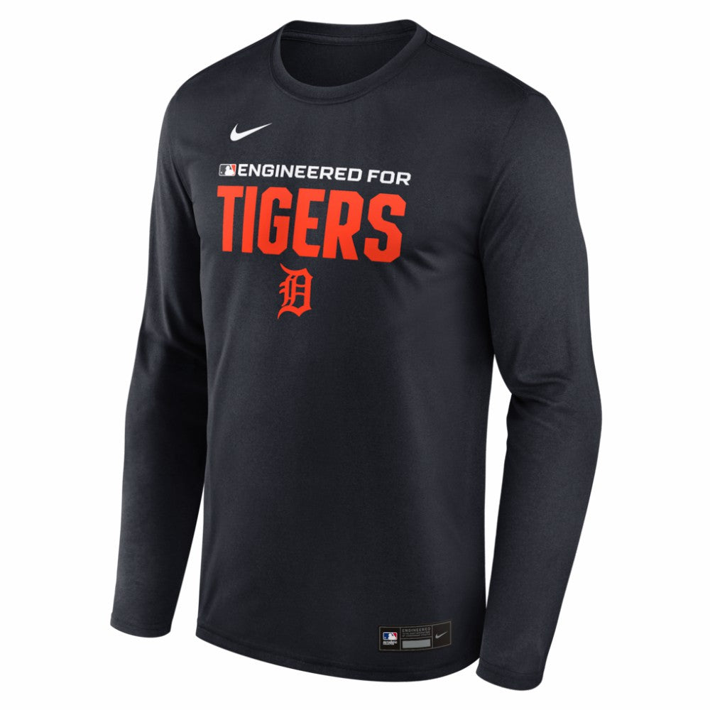 Detroit Tigers Nike Authentic Collection Legend Dri-FIT Long Sleeve T-Shirt - MLB