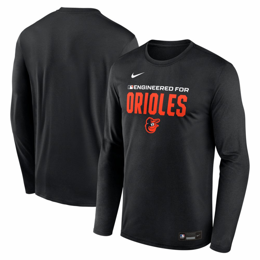 Baltimore Orioles Nike Authentic Collection Legend Dri-FIT Long Sleeve T-Shirt - MLB