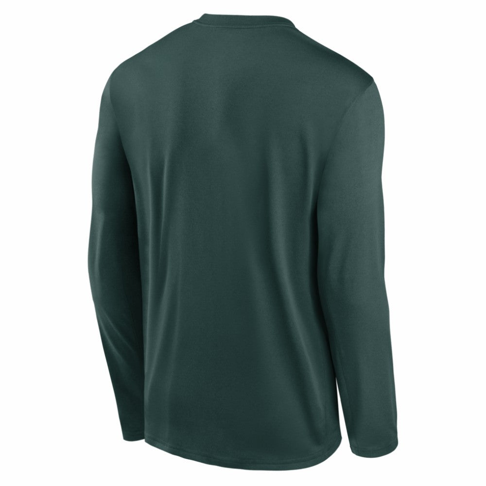Athletics Nike Authentic Collection Legend Dri-FIT Long Sleeve T-Shirt - MLB