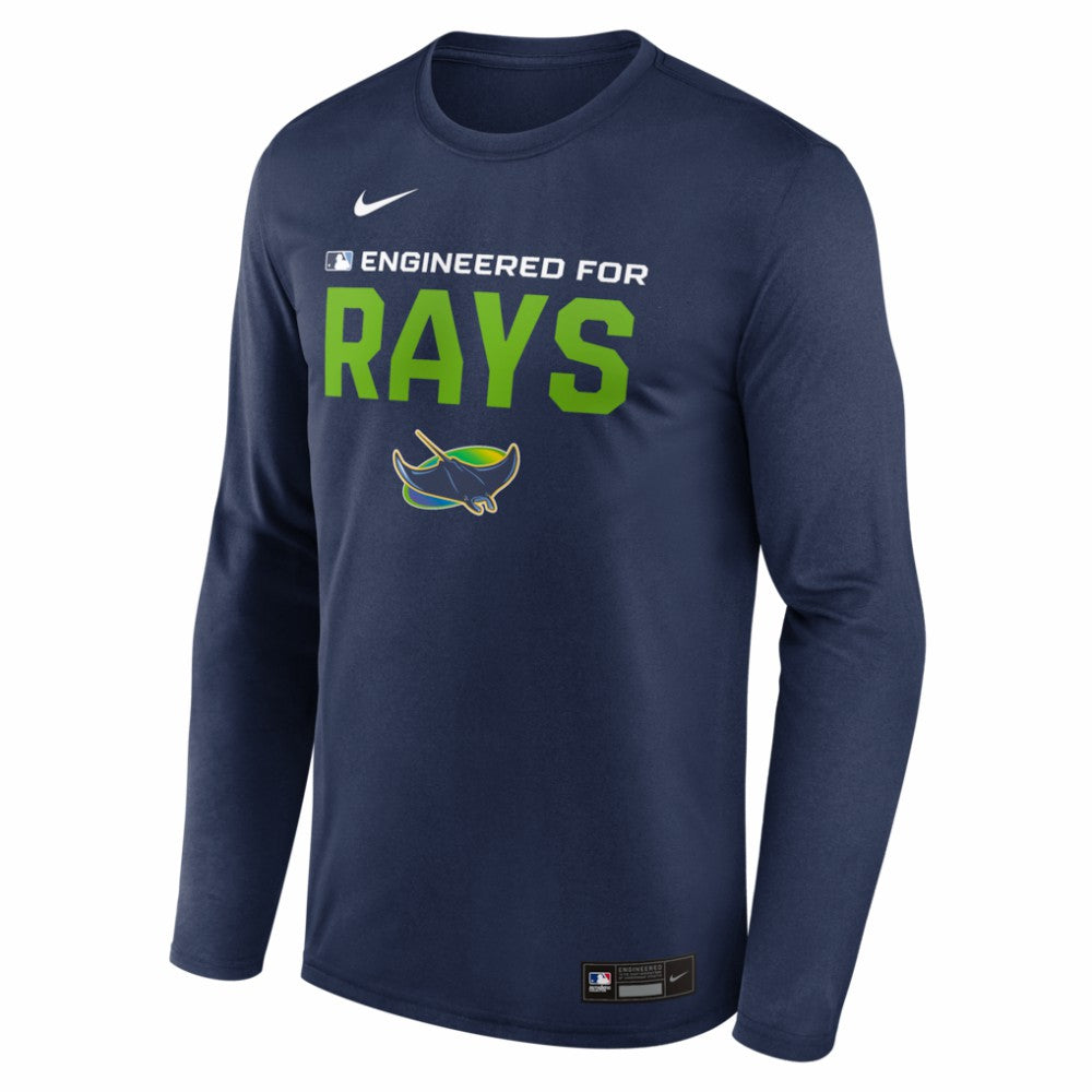 Tampa Bay Rays Nike Authentic Collection Legend Dri-FIT Long Sleeve T-Shirt - MLB