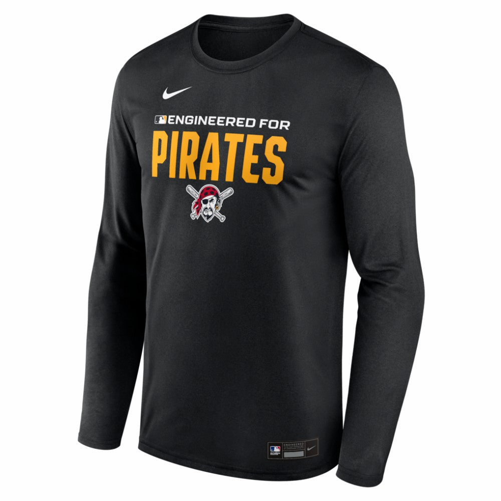 Pittsburgh Pirates Nike Authentic Collection Legend Dri-FIT Long Sleeve T-Shirt - MLB