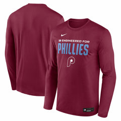 Philadelphia Phillies Nike Authentic Collection Legend Dri-FIT Long Sleeve T-Shirt - MLB