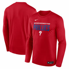 Philadelphia Phillies Nike Authentic Collection Legend Dri-FIT Long Sleeve T-Shirt - MLB