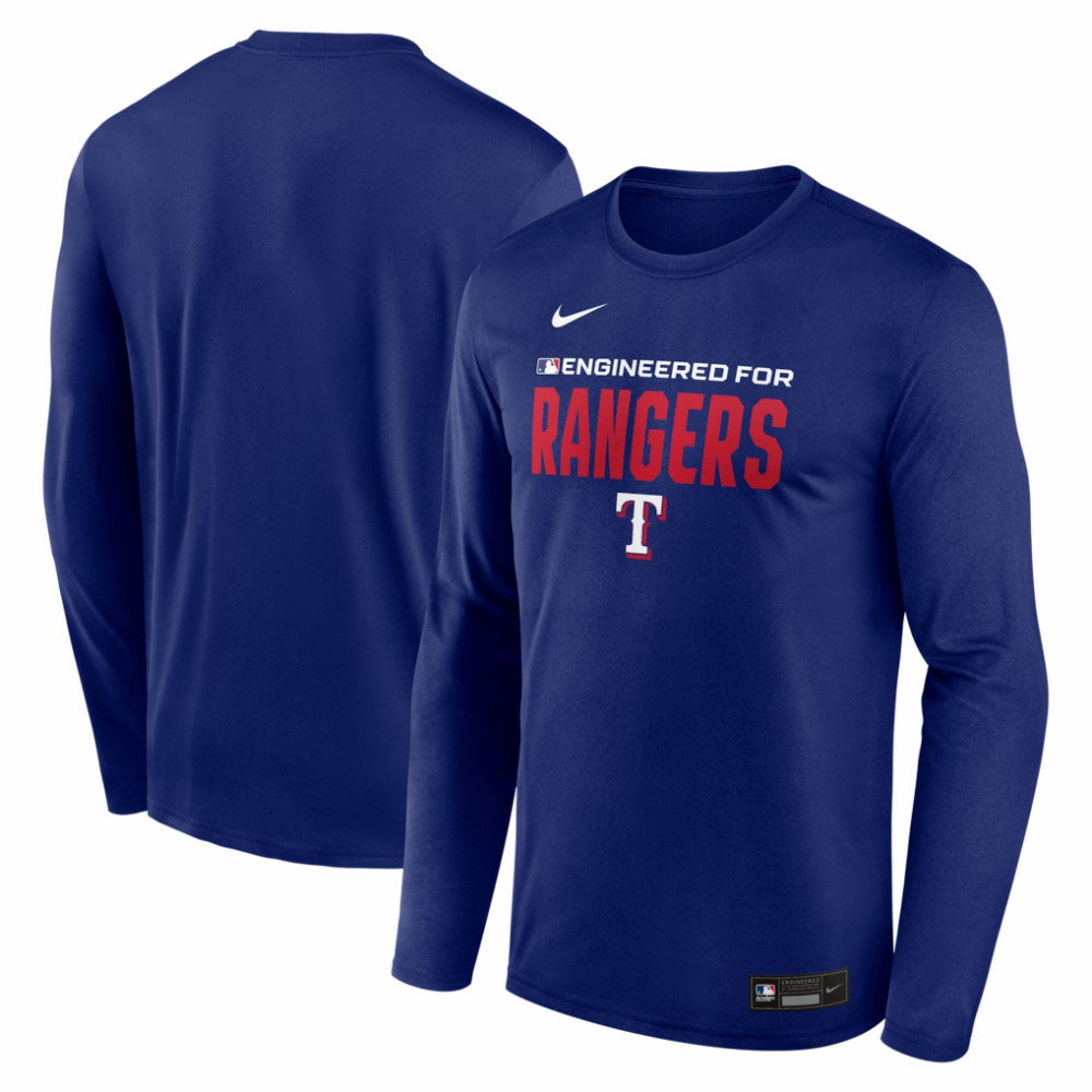 Texas Rangers Nike Authentic Collection Legend Dri-FIT Long Sleeve T-Shirt - MLB
