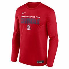 St. Louis Cardinals Nike Authentic Collection Legend Dri-FIT Long Sleeve T-Shirt - MLB