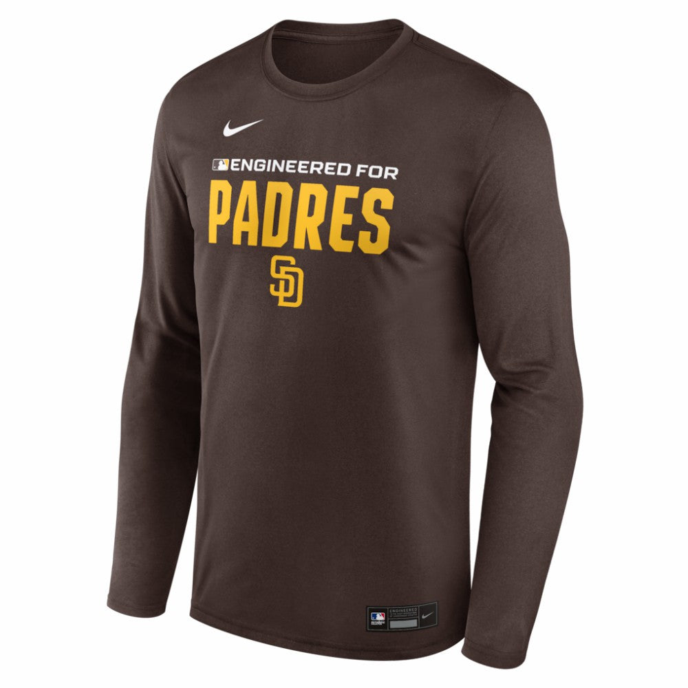 San Diego Padres Nike Authentic Collection Legend Dri-FIT Long Sleeve T-Shirt - MLB