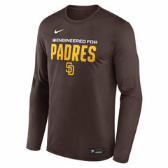 San Diego Padres Nike Authentic Collection Legend Dri-FIT Long Sleeve T-Shirt - MLB