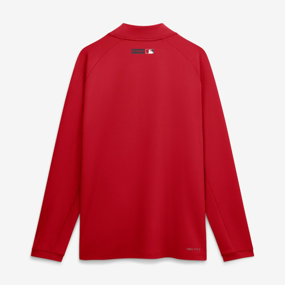 Washington Nationals Nike Authentic Collection Dri-FIT Raglan Half-Zip Pullover - MLB