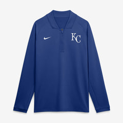 Kansas City Royals Nike Authentic Collection Dri-FIT Raglan Half-Zip Pullover - MLB