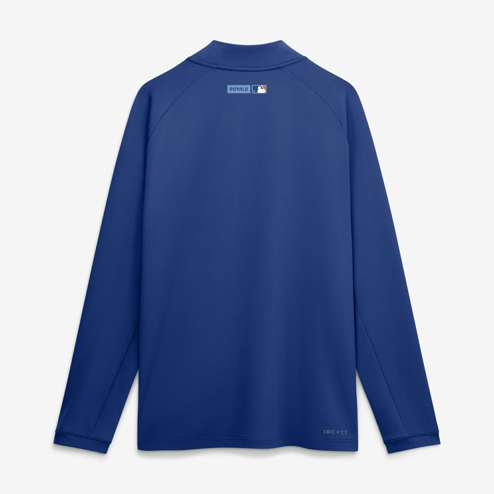 Kansas City Royals Nike Authentic Collection Dri-FIT Raglan Half-Zip Pullover - MLB