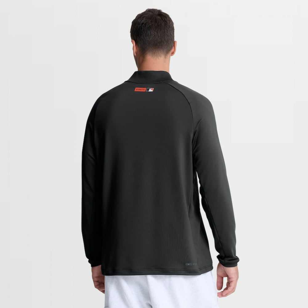 San Francisco Giants Nike Authentic Collection Dri-FIT Raglan Half-Zip Pullover - MLB
