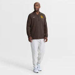 San Diego Padres Nike Authentic Collection Dri-FIT Raglan Half-Zip Pullover - MLB