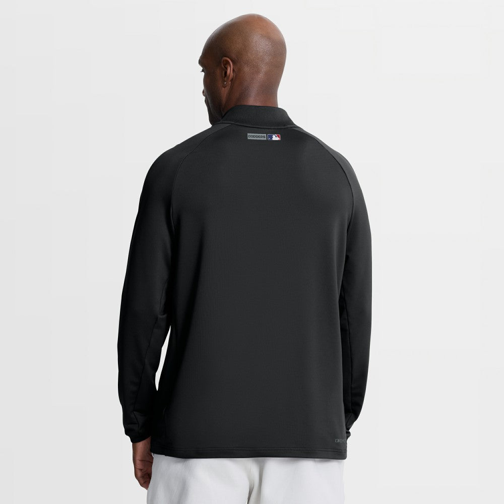 Los Angeles Dodgers Nike Authentic Collection Dri-FIT Raglan Half-Zip Pullover - MLB