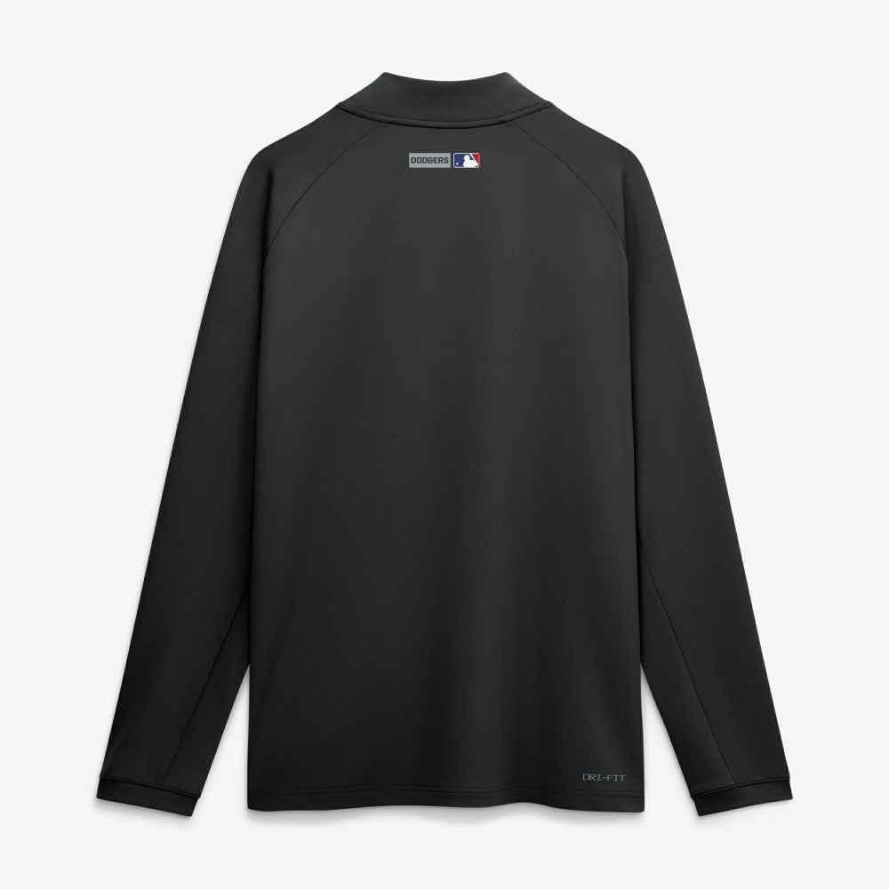 Los Angeles Dodgers Nike Authentic Collection Dri-FIT Raglan Half-Zip Pullover - MLB