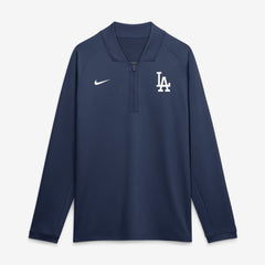 Los Angeles Dodgers Nike Authentic Collection Dri-FIT Raglan Half-Zip Pullover - MLB