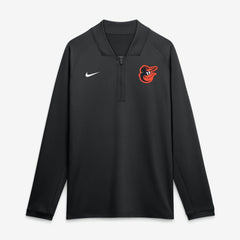 Baltimore Orioles Nike Authentic Collection Dri-FIT Raglan Half-Zip Pullover - MLB