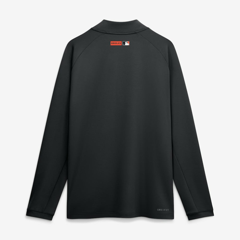 Baltimore Orioles Nike Authentic Collection Dri-FIT Raglan Half-Zip Pullover - MLB