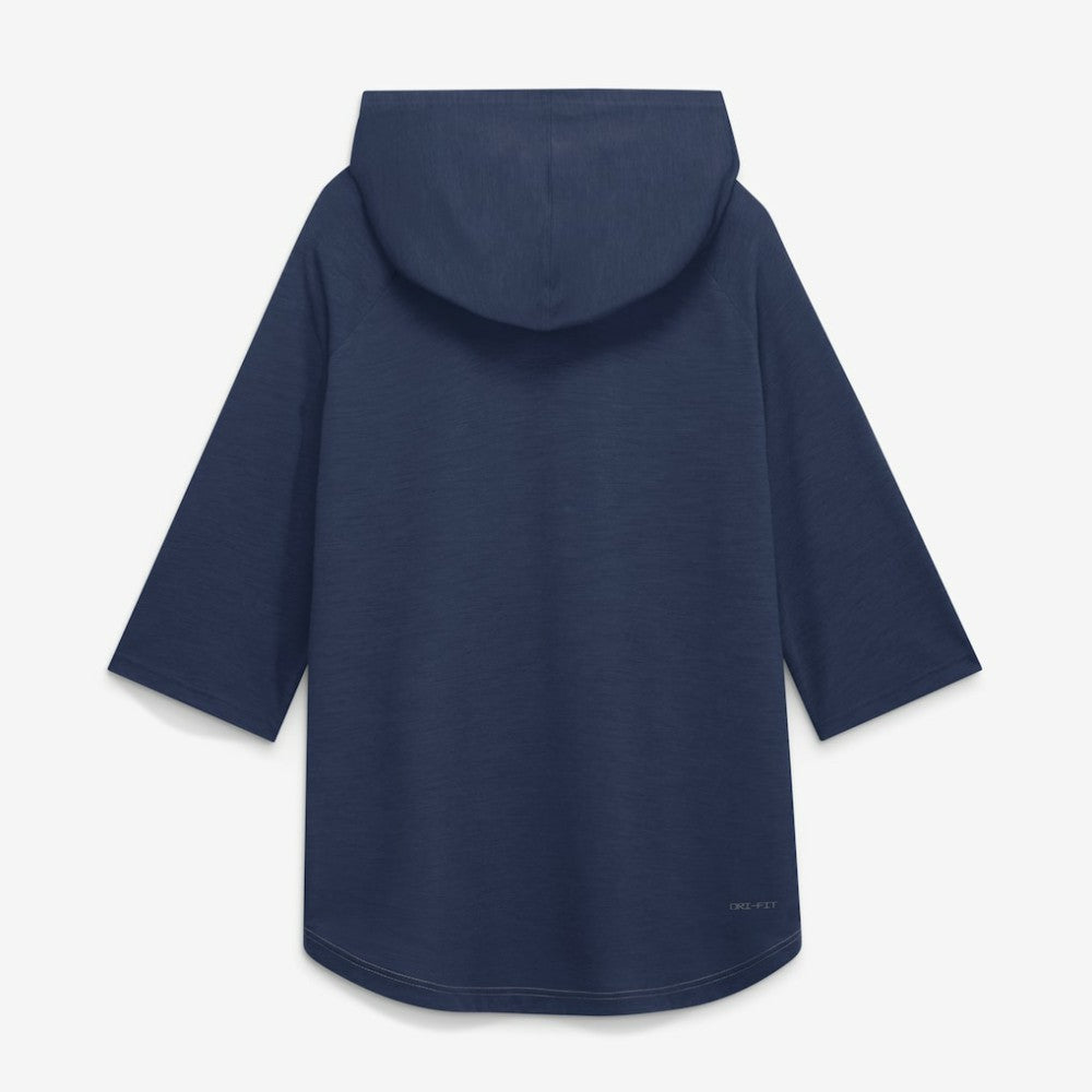 Tampa Bay Rays Nike Authentic Collection Flux Dri-FIT Raglan 3/4-Sleeve Hooded T-Shirt - MLB