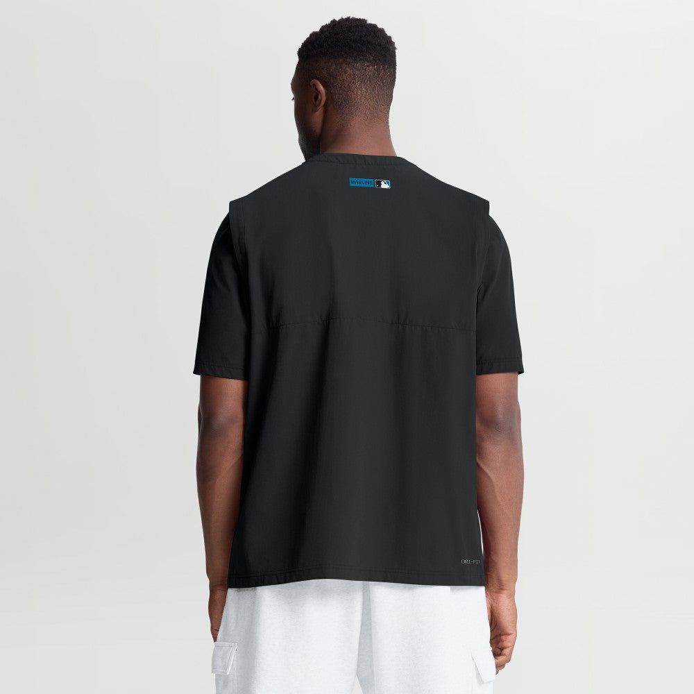 Miami Marlins Nike Authentic Collection Dri-FIT Quarter-Zip Windshirt - MLB