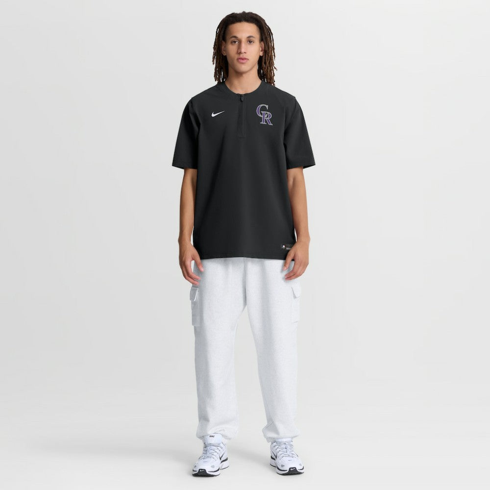 Colorado Rockies Nike Authentic Collection Dri-FIT Quarter-Zip Windshirt - MLB