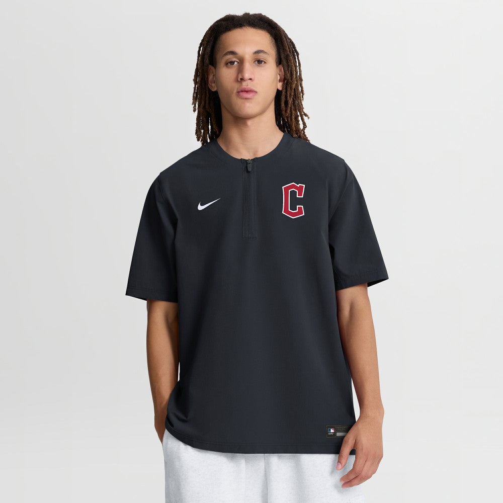 Cleveland Guardians Nike Authentic Collection Dri-FIT Quarter-Zip Windshirt - MLB
