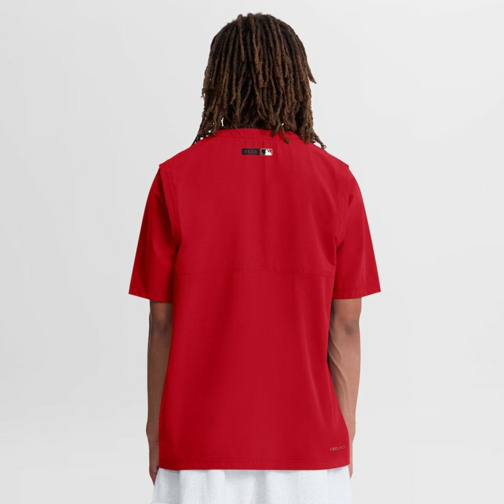 Cincinnati Reds Nike Authentic Collection Dri-FIT Quarter-Zip Windshirt - MLB