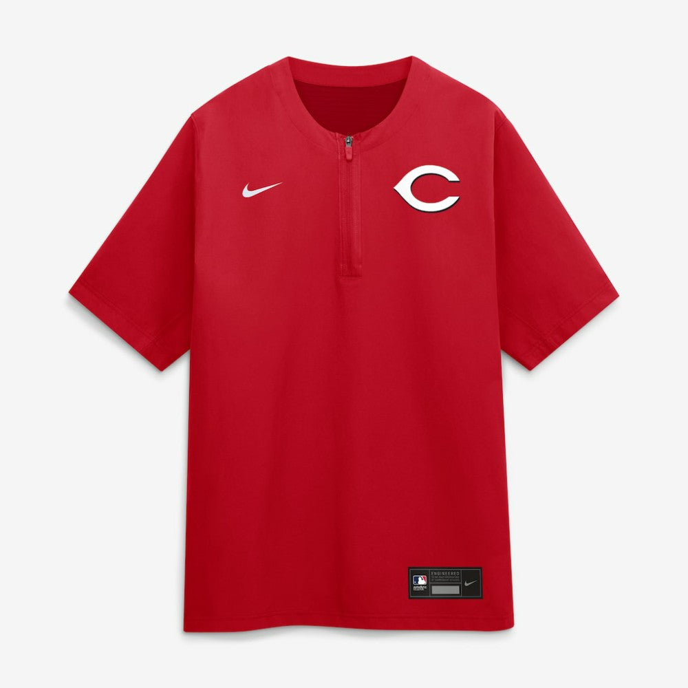 Cincinnati Reds Nike Authentic Collection Dri-FIT Quarter-Zip Windshirt - MLB