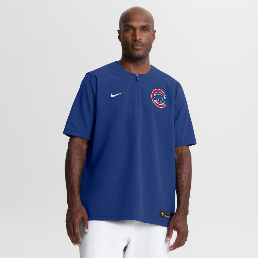 Chicago Cubs Nike Authentic Collection Dri-FIT Quarter-Zip Windshirt - MLB